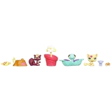 Littlest Pet Shop Postcard Pets 3-Pack Cat 1231, squirrel 1233 and butterfly 1232