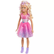 Barbie Large Star Power best friend fashion doll - blonde pink dress 28" 70cm