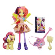 My Little Pony Equestria Girls Rainbow Rocks Fluttershy Doll and Pony Set