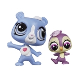 Littlest Pet Shop Pet Pawsabilities Tundra Marchand & Flip Flurry