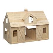 Breyer Traditional Deluxe Wood Barn with Cupola 1:9 SCALE Horse Stable