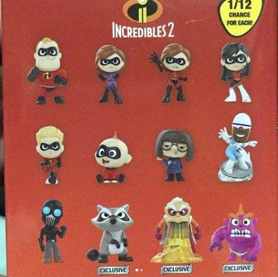 Funko Mystery Minis Incredibles 2 Target Exclusive Lemony Gem Toys Online - incredibles 2 roblox bear mask in real life