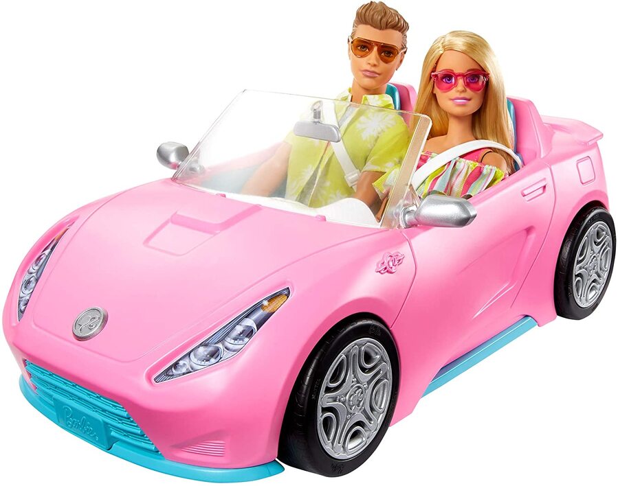 barbie pool and convertible