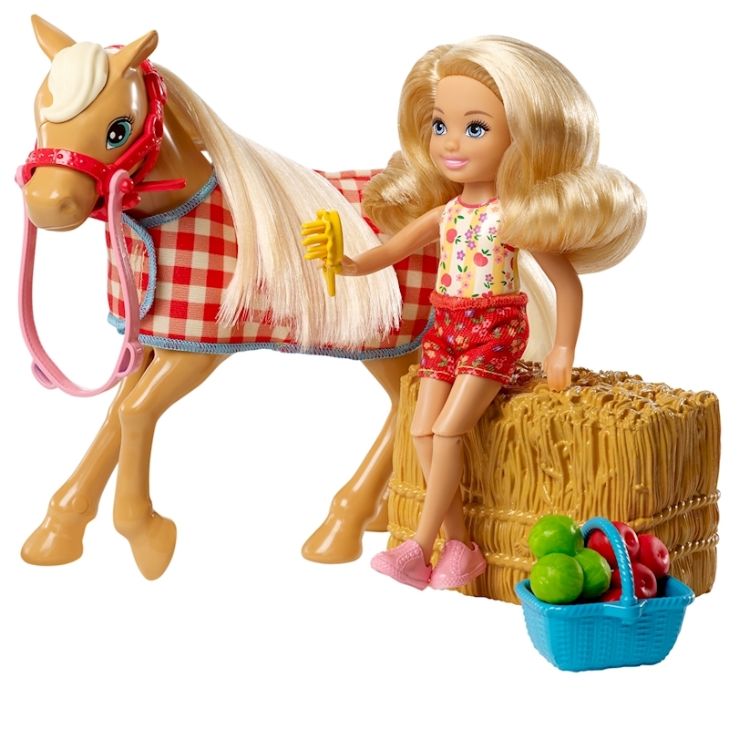 Chelsea doll store and horse