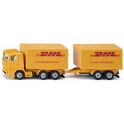 Siku 1694 Die-Cast Vehicle Truck with Trailer DHL