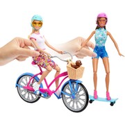 Barbie Outdoor Bicycle Playset and Dolls 