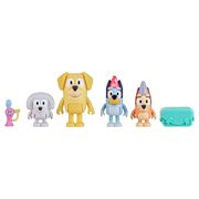 Bluey Pass the Parcel Figurines 4 Pack