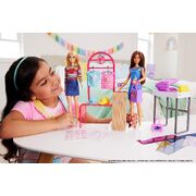 Barbie Make & Sell Boutique Playset With Brunette Doll HKT78