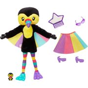 Barbie Cutie Reveal Jungle Series Toucan Doll