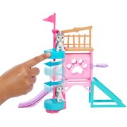 Barbie And Stacie To the Rescue Puppy Playground Playset With Doll HRM10