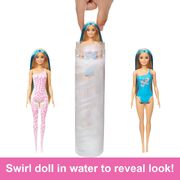 Barbie Color Reveal Doll with 6 Surprises Totally Groovy Series Doll