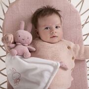 Miffy Pink Rib Cuddle Blanket