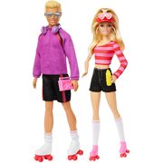 Barbie Fashionistas 2 Doll Set Roller-Skating Theme 65th Anniversary HXK90