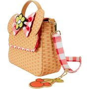 Loungefly Minnie Mouse Picnic Basket Crossbody Bag