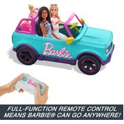 Hot Wheels Barbie RC Suv & Stickers