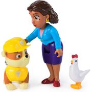 Paw Patrol Rubble And Mayor Goodway Figure set