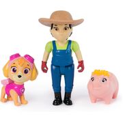 Paw Patrol Skye And Farmer Yumi Figure set