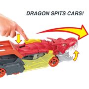 Hot Wheels City Dragon Launch Transporter Playset