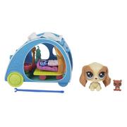 Littlest Pet Shop Series 2 Cozy Camper Canielle Spanielle