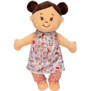 Wee Baby Stella Twins Peach Brown Hair Soft Doll