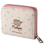 Pusheen The Cat Purse Foodie Design Coin Purse Donut (Pink)