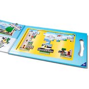 Melissa Doug Magnetic Take Along Jigsaw Puzzles Vehicles