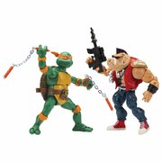 TMNT Teenage Mutant Ninja Turtles Classic Collection Michelangelo vs. Bebop 2 Pack