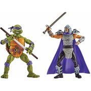 TMNT Teenage Mutant Ninja Turtles Classic Collection Donatello vs. Shredder 2 Pack