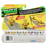 TMNT Ninja Turtles T-Sprints Mad Motion Michelangelo with Party Van 