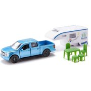 Siku 1693 Die-Cast Vehicle Ford F150 Pick-Uo Camper