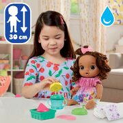 Hasbro Baby Alive Fruity Sips Lemon Baby Brunette 