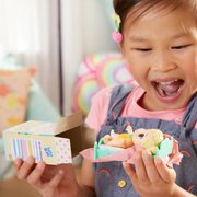 Baby Alive Foodie Cuties, Sweets Series 1, 3-Inch Doll, 10 Surprises in Lunchbox-Style Case