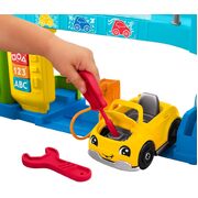 Fisher-Price Little People Light-Up Learning Garage Playset