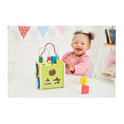 ELC Early Learning Centre Wooden Activity Cube