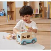 Viga Toys Wooden Camper Van Doll Playset