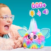 Fur Furby Tie Dye Plush Interactive Toy