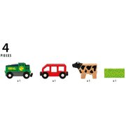 Brio World Farm Battery Train 4pc 36018