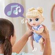 Baby Alive Crawl 'n Play Harper Hugs Doll Blonde Hair