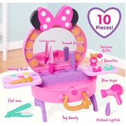 Disney Minnie Mouse Get Glam Magic Vanity Playset