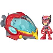 PJ Masks PJ Launching Submarine and Rovers Action Figures (Plastic Free Packaging)