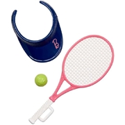 Barbie Careers Made to Move Tennis Player Doll with Racket and Ball HKT73