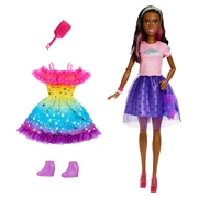 Barbie Large Doll With Accessories Set 28" 71cm - Dark Hair