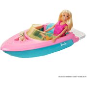 Barbie Boat with Puppy 