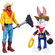 Space Jam New Legacy Buddy Figure 2 Pack On Screen Team Up Lebron James & Bugs Bunny