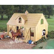 Breyer Traditional Deluxe Wood Barn with Cupola 1:9 SCALE Horse Stable