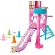 Barbie And Stacie To the Rescue Puppy Playground Playset With Doll HRM10