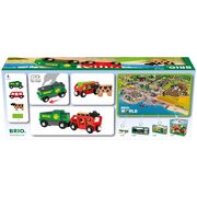 Brio World Farm Battery Train 4pc 36018