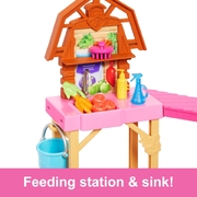 Barbie Mysteries: The Great Horse Chase Stable Playset With Fashion Doll HXJ40