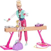 Barbie Gymnastics Balance Beam 15+ Accessories Playset