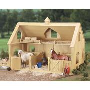 Breyer Traditional Deluxe Wood Barn with Cupola 1:9 SCALE Horse Stable